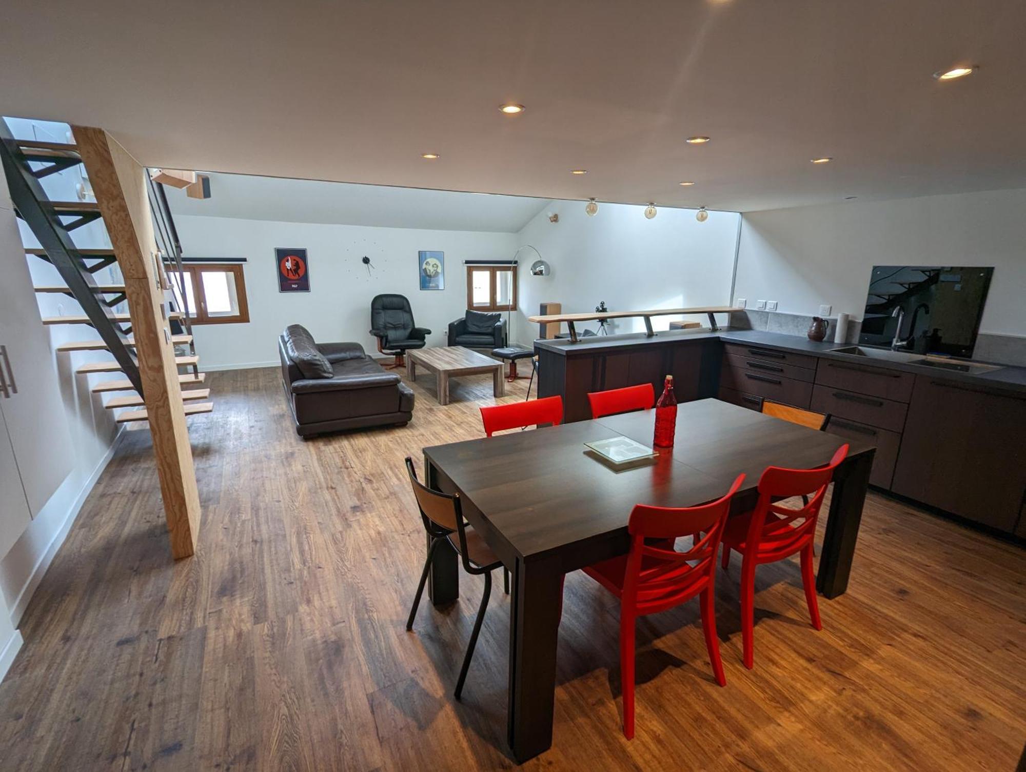 Le Cinoche, Cocon Sous Les Toits Apartment Pont-de-Vaux Luaran gambar
